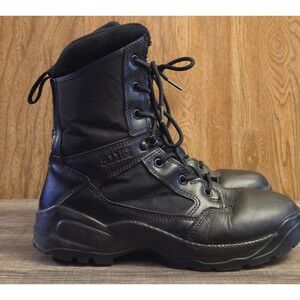 5.11 Tactical ATAC 2.0 8" Storm Side Zip Boots Mens Size 8.5 Black